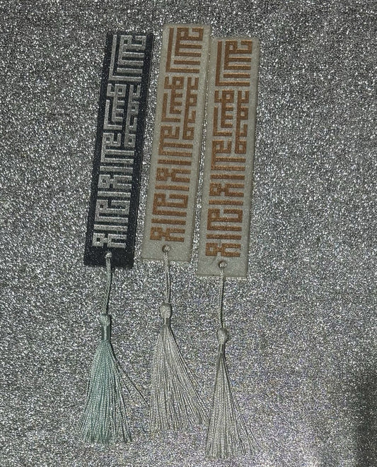 3 Pieces Resin Handmade Bookmarks Islamic Gifts for Kids Child Student