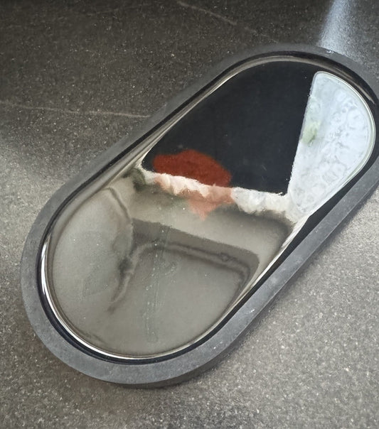 Bathroom Soap Shampoo Perfume Dish Holder Handmade With Rose Flower Design