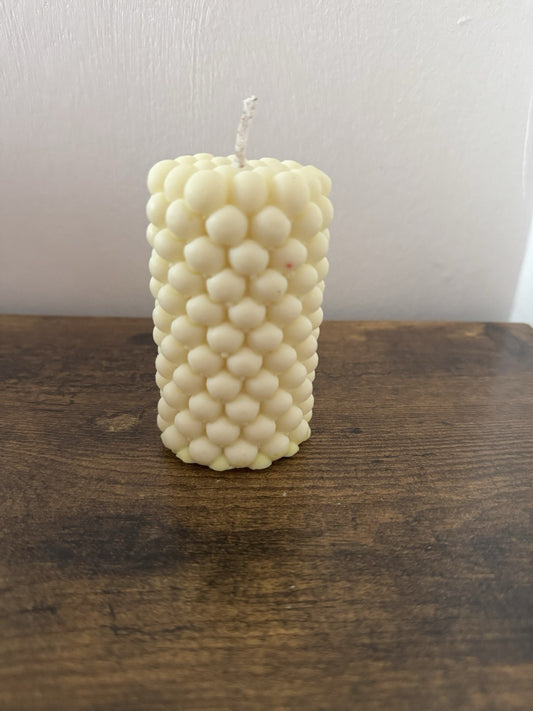 Bubble Pillar Scented Candle Ivory Home Decor Wedding Party Supplies Home Decor